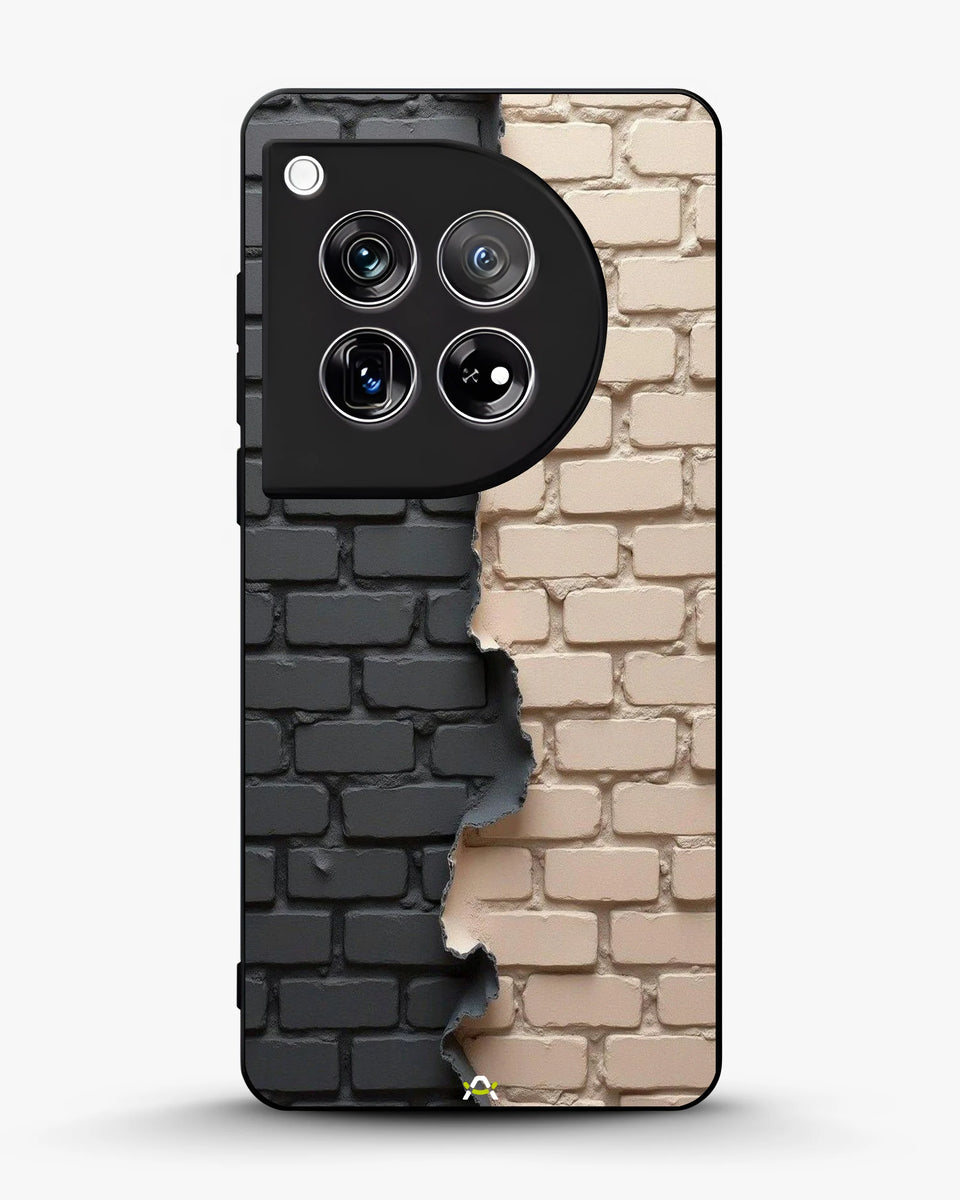 Creslia torn brick wall phone case - torn brick wall phone case oneplus 12r