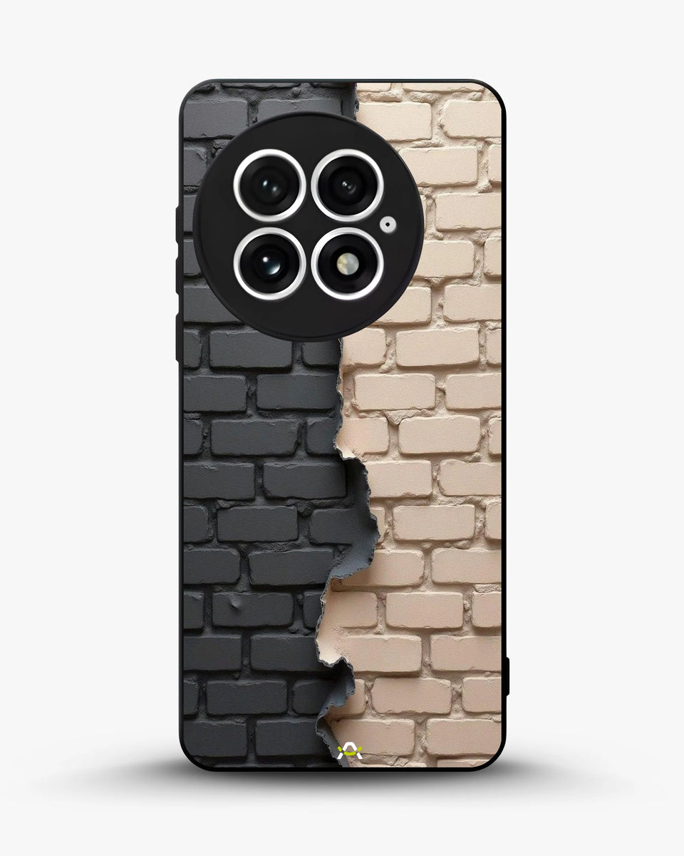 Creslia torn brick wall phone case - torn brick wall phone case oneplus 13