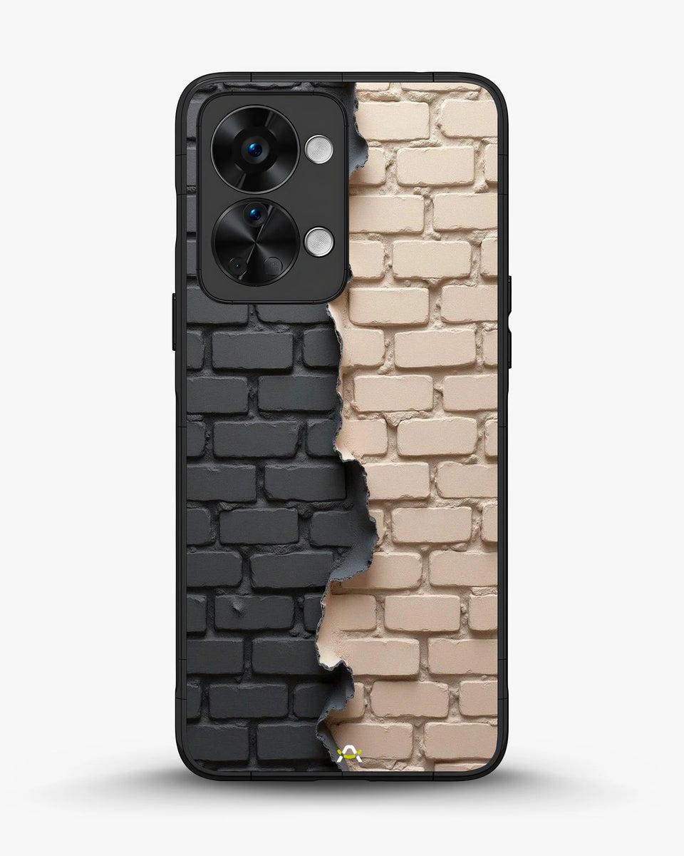 Creslia torn brick wall phone case - torn brick wall phone case oneplus nord 2t