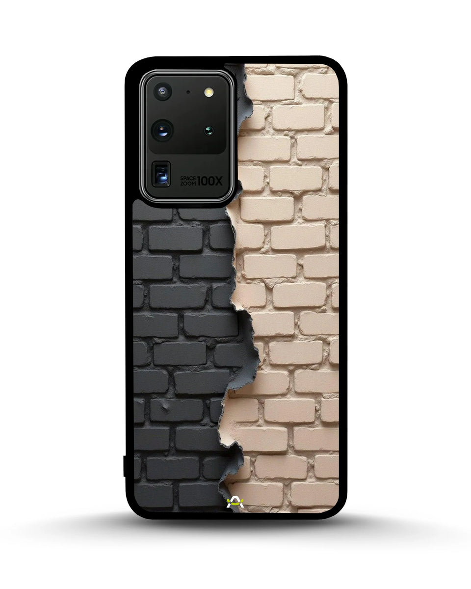 Creslia torn brick wall phone case - torn brick wall phone case samsung galaxy s20 ultra