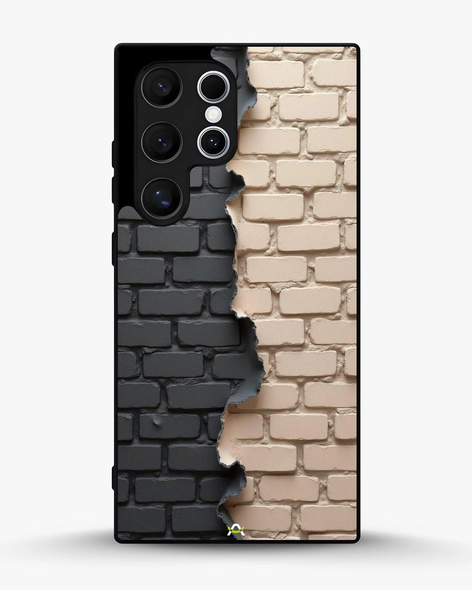 Creslia torn brick wall phone case - torn brick wall phone case samsung galaxy s22 ultra