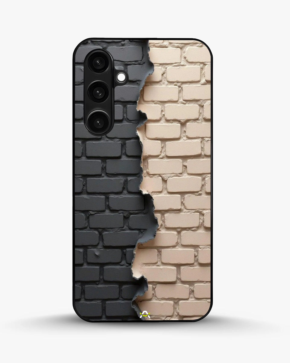 Creslia torn brick wall phone case - torn brick wall phone case samsung galaxy s23 fe
