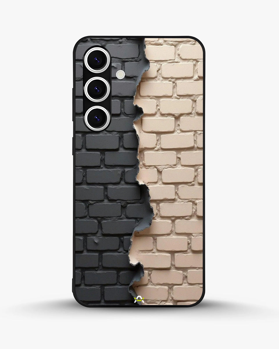 Creslia torn brick wall phone case - torn brick wall phone case samsung galaxy s24 plus