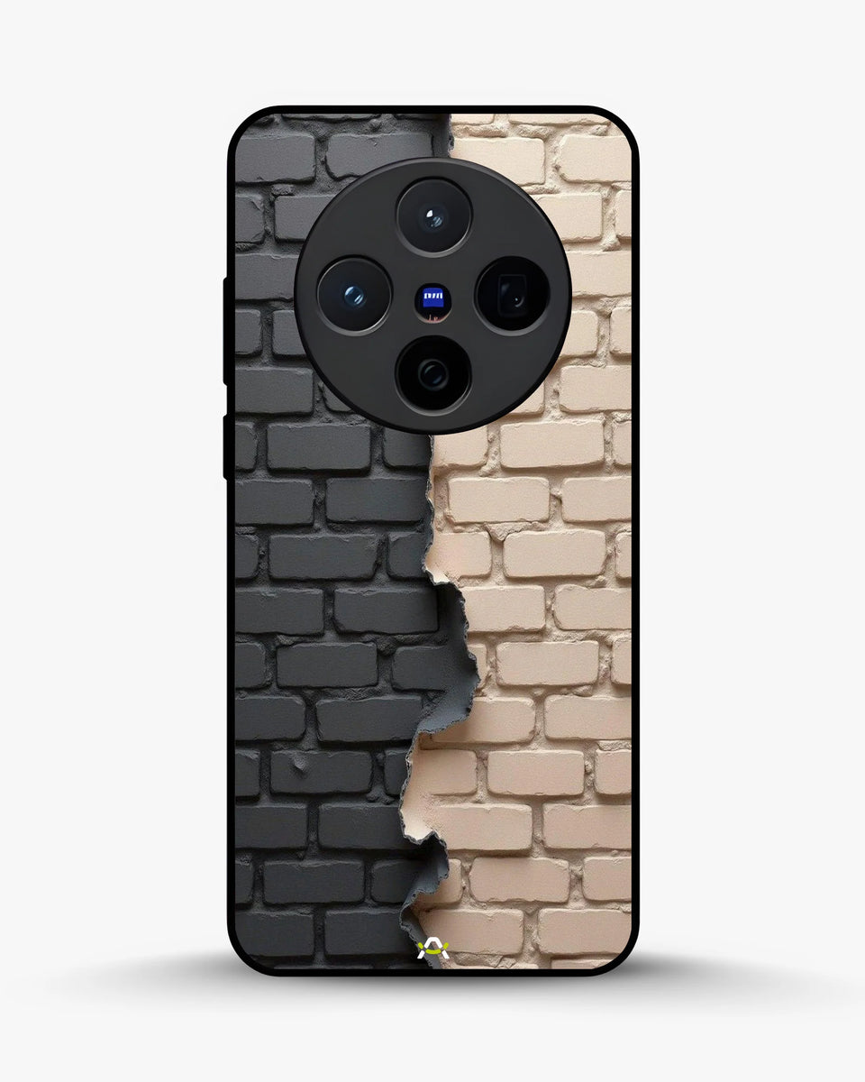 Creslia torn brick wall phone case - torn brick wall phone case vivo x200