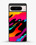 Creslia vibrant fluid abstract phone case - vibrant fluid abstract phone case google pixel 8 pro