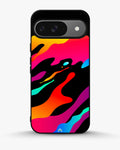 Creslia vibrant fluid abstract phone case - vibrant fluid abstract phone case google pixel 9