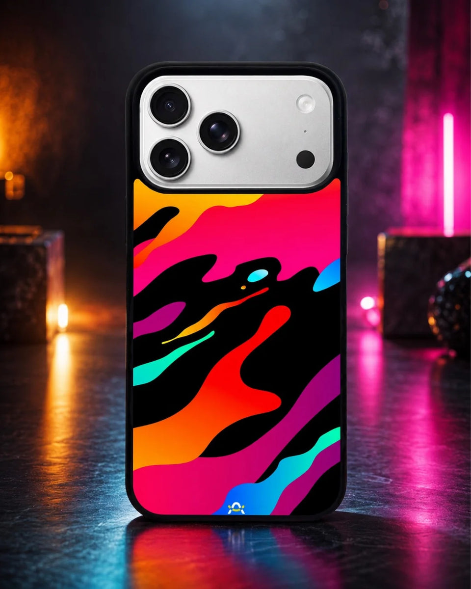 Creslia vibrant fluid abstract phone case general construction specs - vibrant fluid abstract phone case google pixel general specs 3