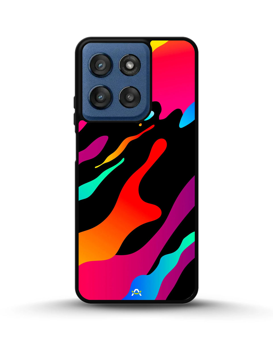 Creslia vibrant fluid abstract phone case - vibrant fluid abstract phone case moto g stylus 5g 2024