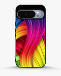 Creslia vibrant silk waves phone case - vibrant silk waves phone case google pixel 10 pro xl