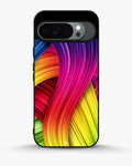 Creslia vibrant silk waves phone case - vibrant silk waves phone case google pixel 10 pro
