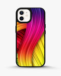 Creslia vibrant silk waves phone case - vibrant silk waves phone case iphone 12