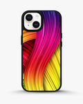 Creslia vibrant silk waves phone case - vibrant silk waves phone case iphone 14 plus