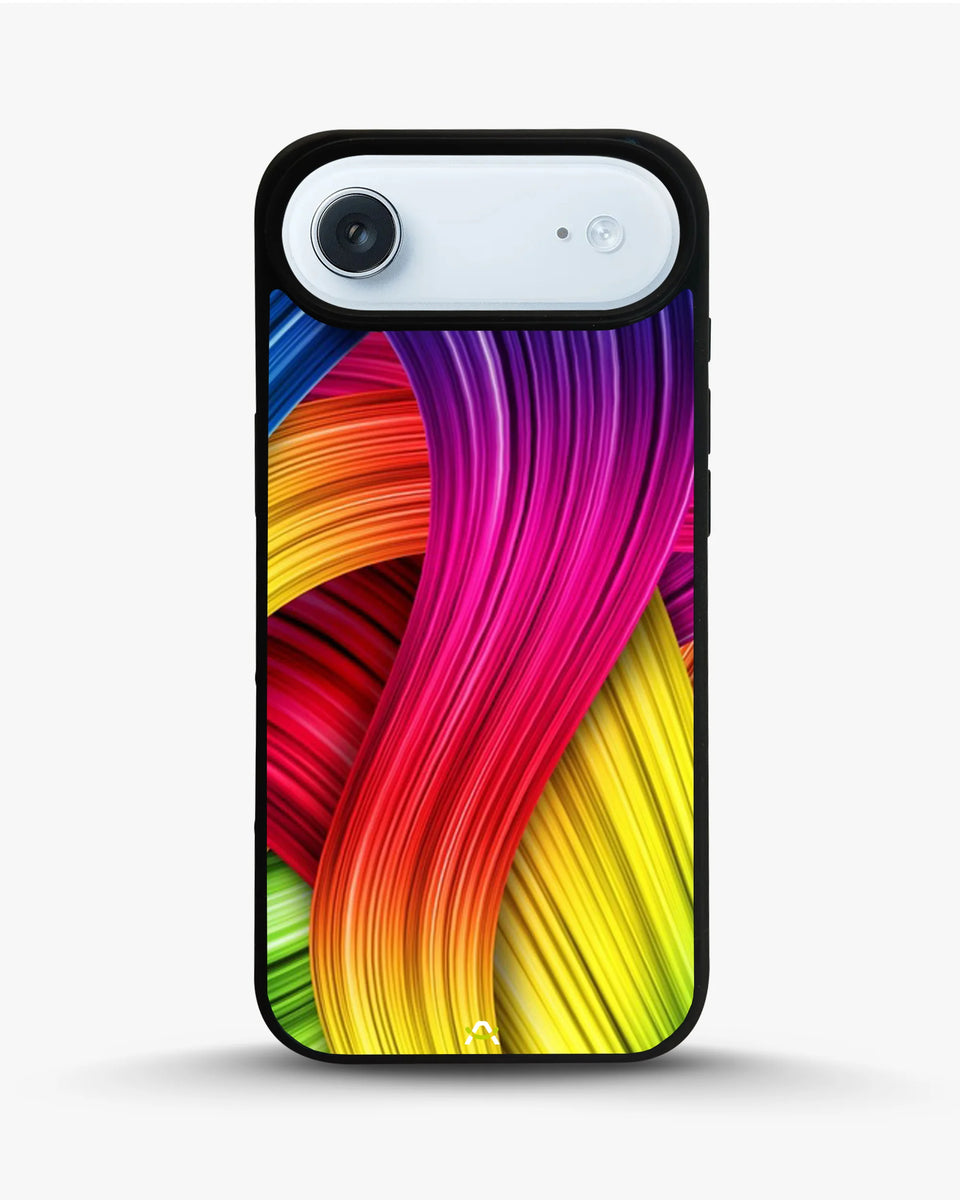 Creslia vibrant silk waves phone case - vibrant silk waves phone case iphone 17 air