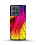 Creslia vibrant silk waves phone case - vibrant silk waves phone case moto g power 2025