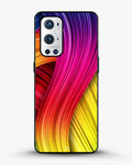 Creslia vibrant silk waves phone case - vibrant silk waves phone case oneplus 9 pro