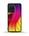 Creslia vibrant silk waves phone case - vibrant silk waves phone case samsung galaxy s20 ultra
