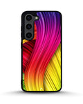 Creslia vibrant silk waves phone case - vibrant silk waves phone case samsung galaxy s23 plus