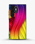 Creslia vibrant silk waves phone case - vibrant silk waves phone case samsung galaxy s25 ultra