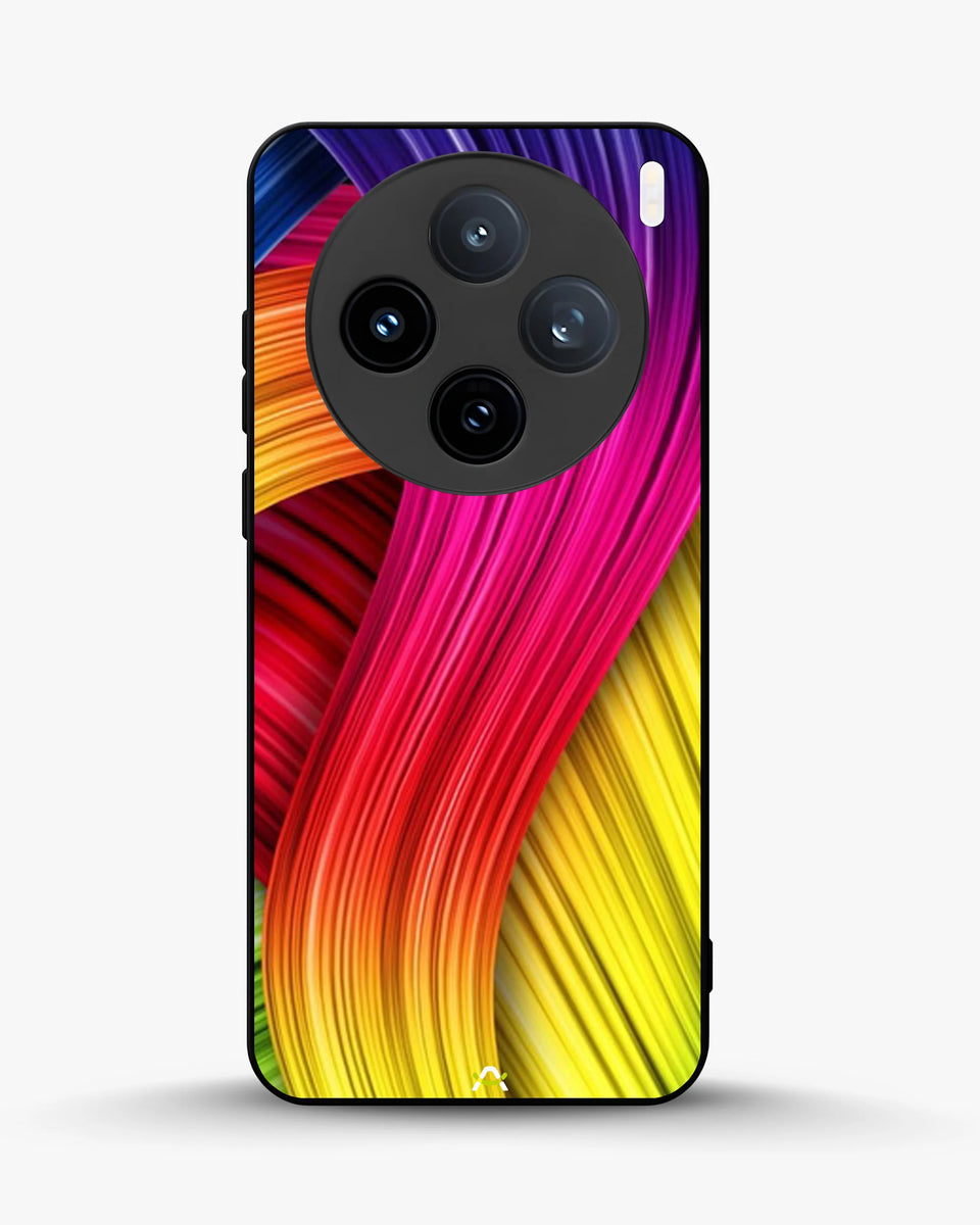 Creslia vibrant silk waves phone case - vibrant silk waves phone case vivo x100