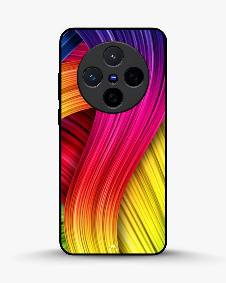 Creslia vibrant silk waves phone case - vibrant silk waves phone case vivo x200