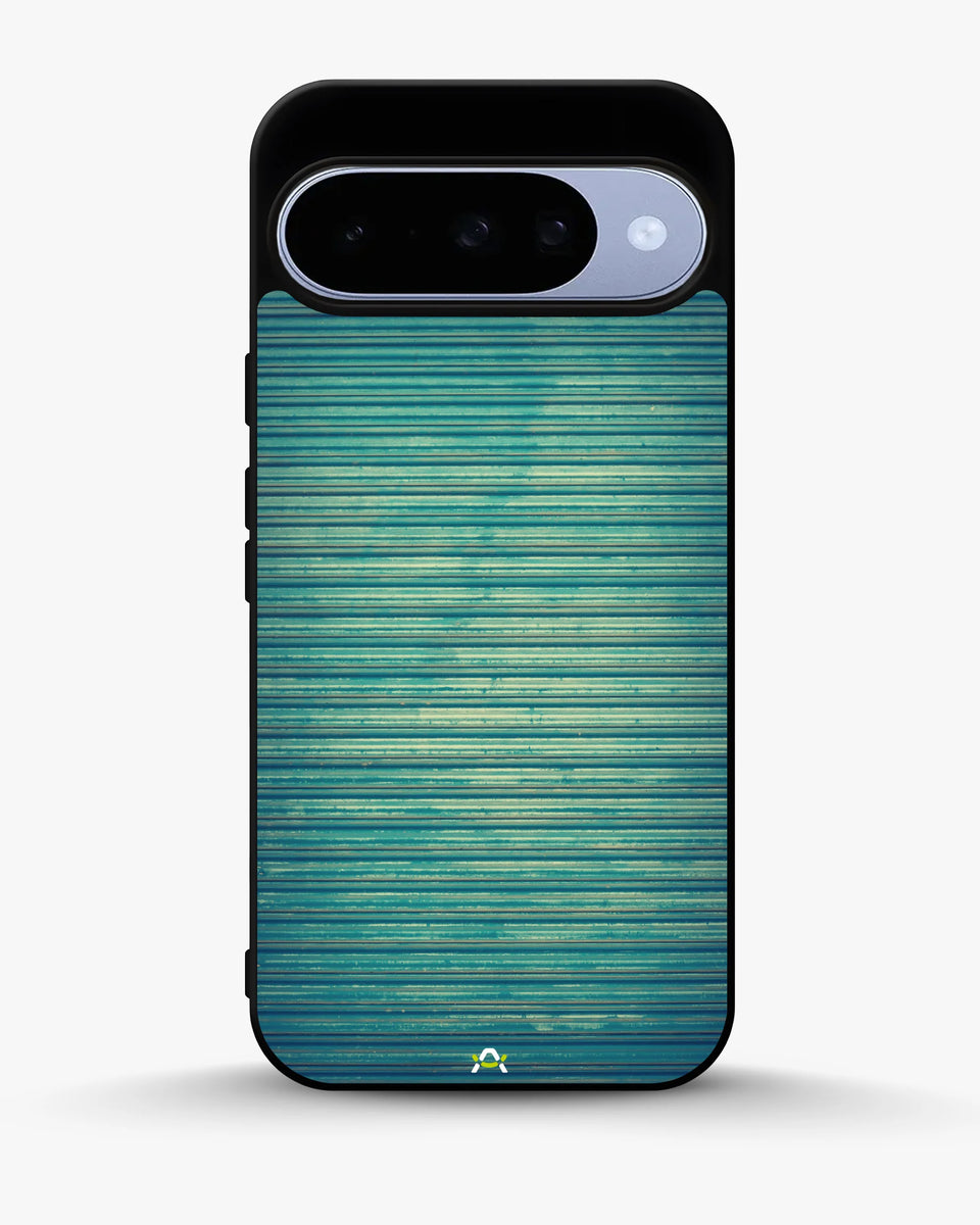 Creslia vintage teal stripes phone case - vintage teal stripes phone case google pixel 10