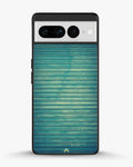 Creslia vintage teal stripes phone case - vintage teal stripes phone case google pixel 7 pro