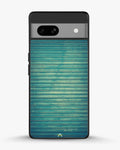 Creslia vintage teal stripes phone case - vintage teal stripes phone case google pixel 7a