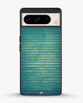Creslia vintage teal stripes phone case - vintage teal stripes phone case google pixel 8 pro