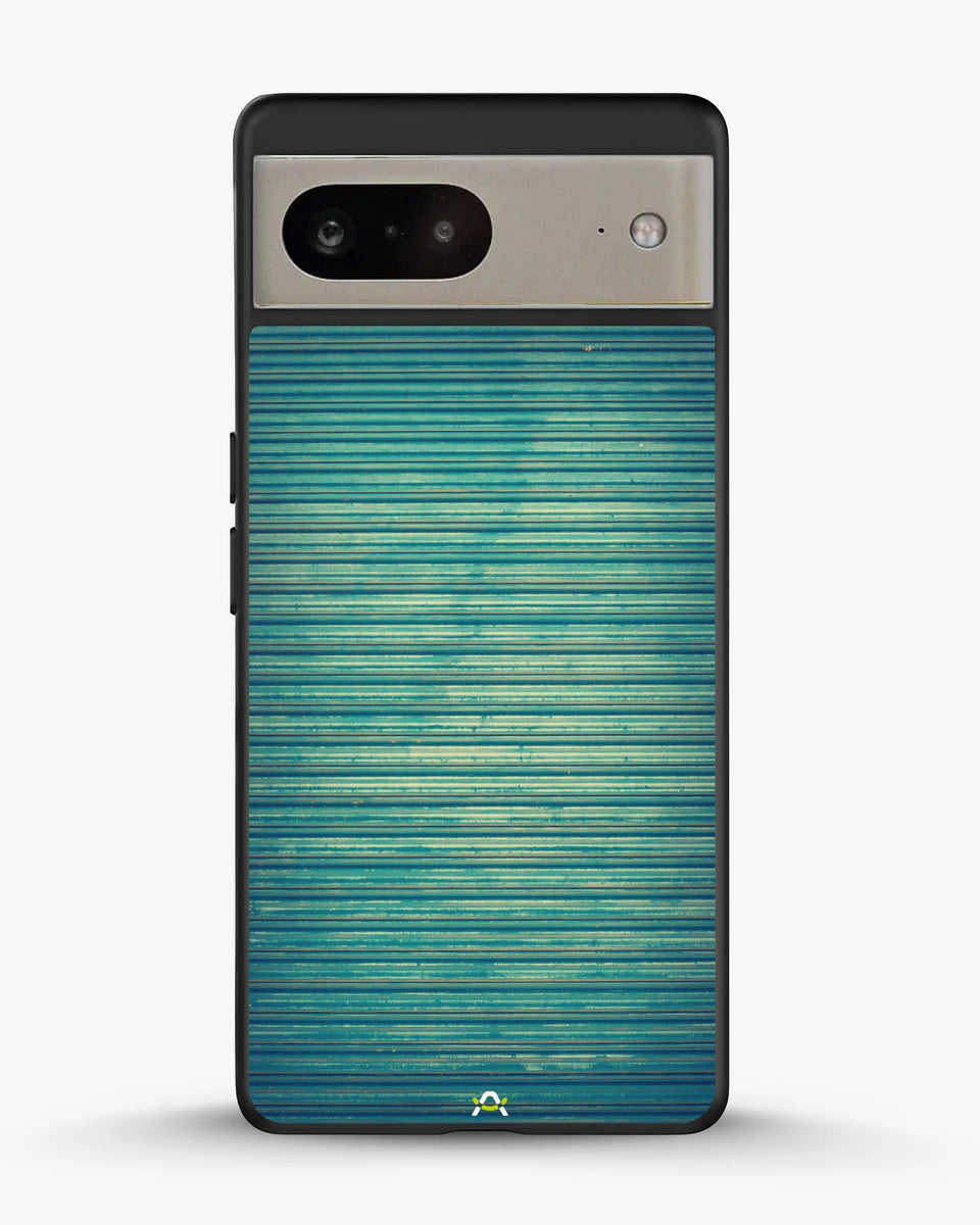 Creslia vintage teal stripes phone case - vintage teal stripes phone case google pixel 8a