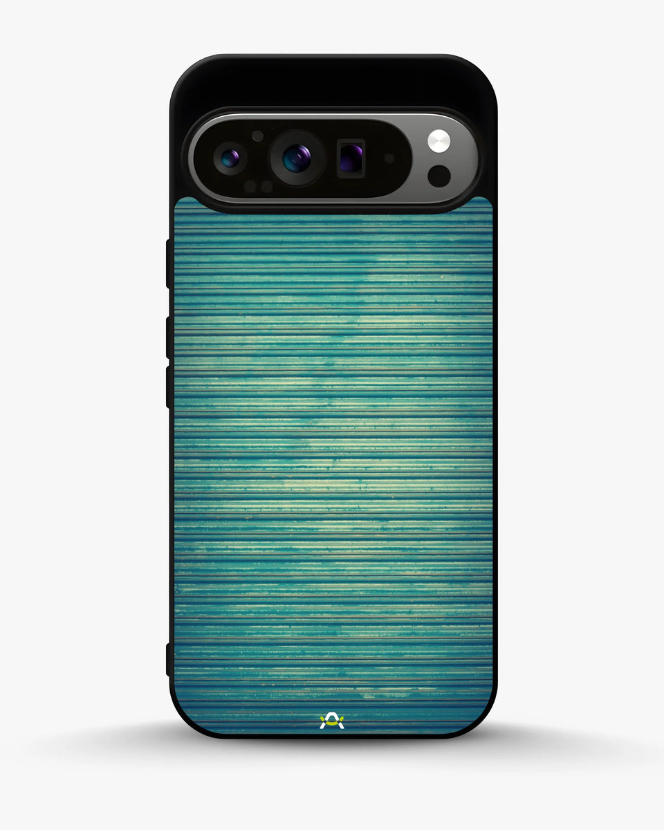 Creslia vintage teal stripes phone case - vintage teal stripes phone case google pixel 9 pro xl