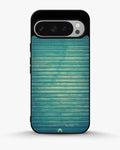 Creslia vintage teal stripes phone case - vintage teal stripes phone case google pixel 9 pro