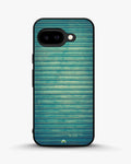 Creslia vintage teal stripes phone case - vintage teal stripes phone case google pixel 9a
