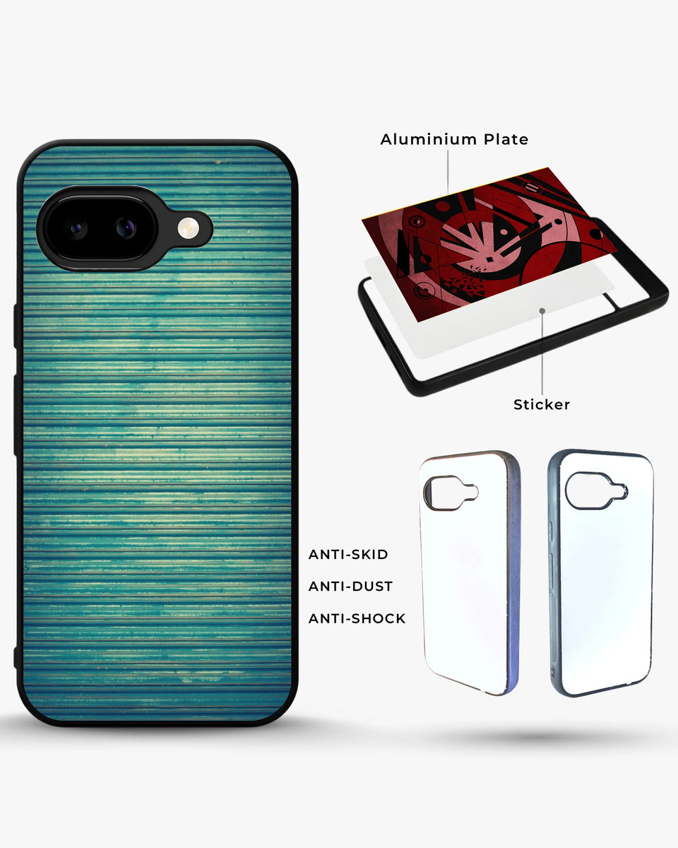 Creslia vintage teal stripes phone case general construction specs - vintage teal stripes phone case google pixel general specs
