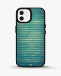 Creslia vintage teal stripes phone case - vintage teal stripes phone case iphone 12