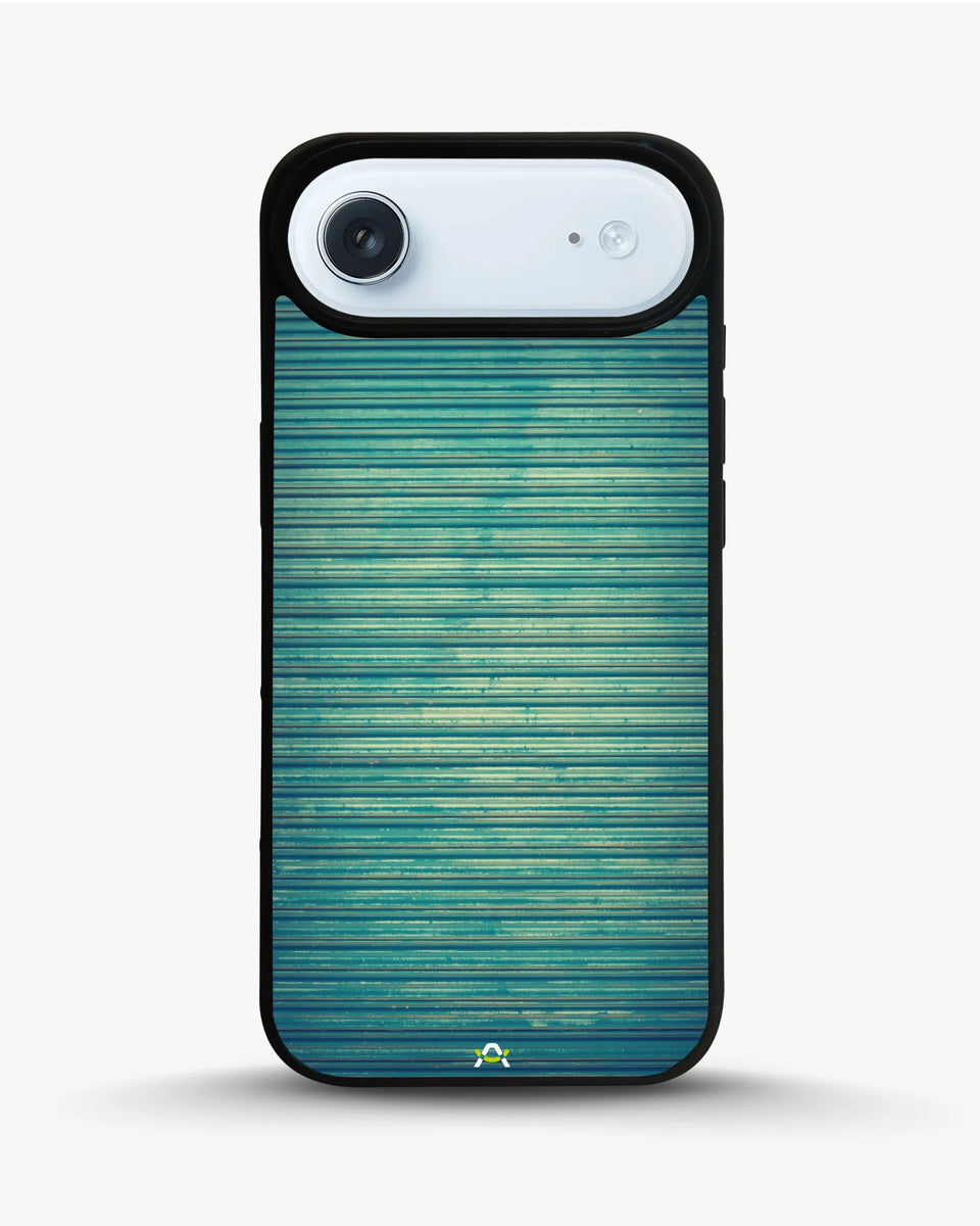 Creslia vintage teal stripes phone case - vintage teal stripes phone case iphone 17 air