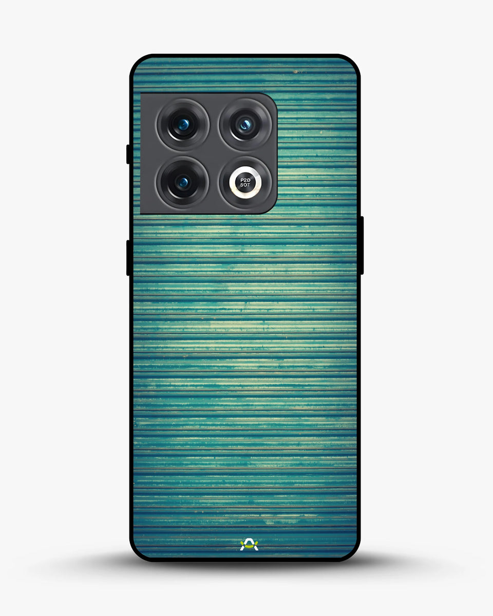 Creslia vintage teal stripes phone case - vintage teal stripes phone case oneplus 10 pro