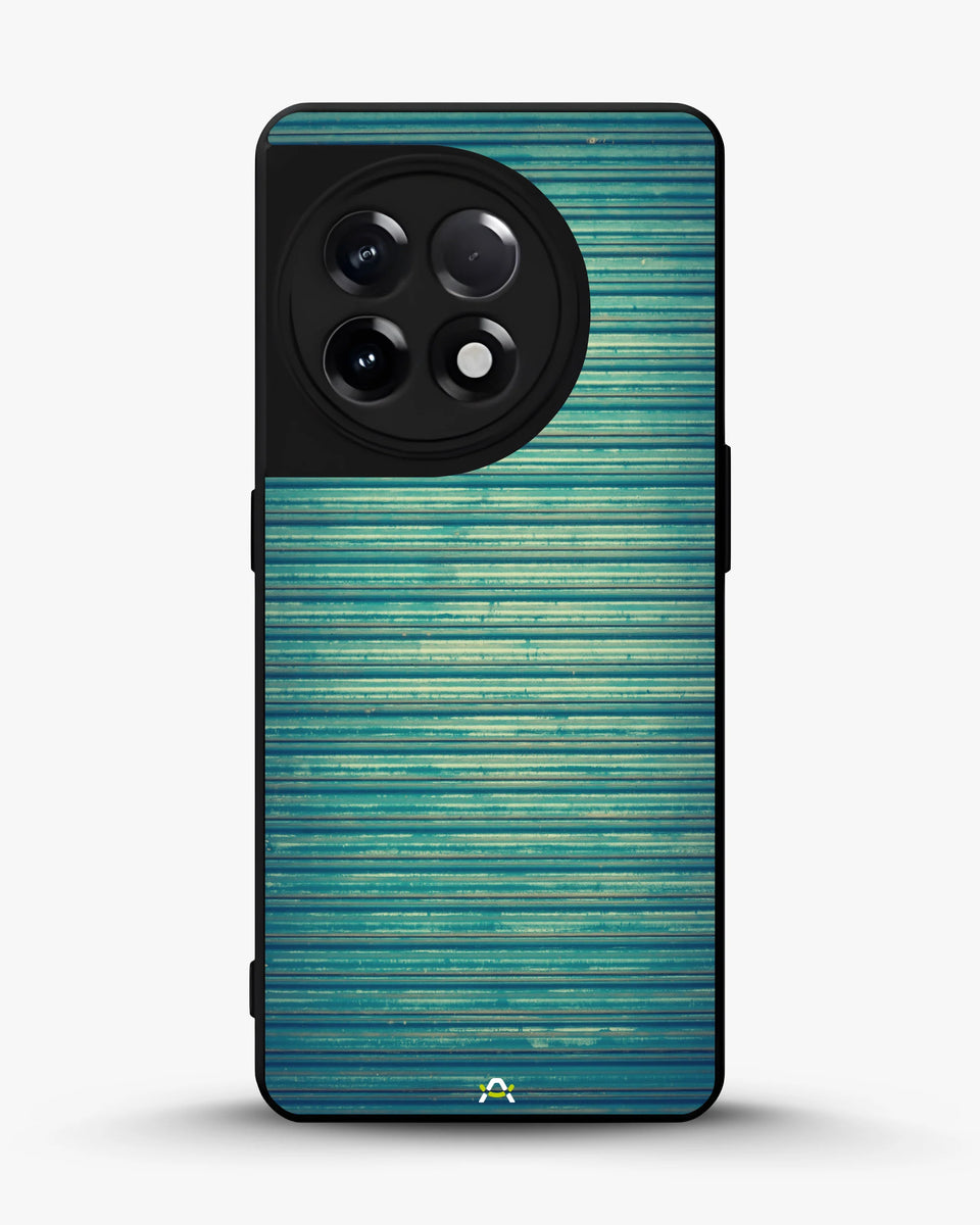 Creslia vintage teal stripes phone case - vintage teal stripes phone case oneplus 11r
