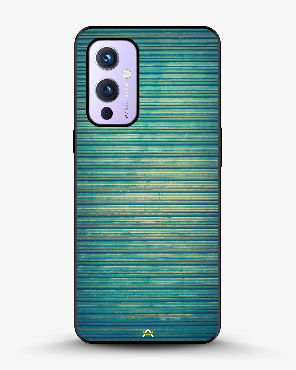 Creslia vintage teal stripes phone case - vintage teal stripes phone case oneplus 9