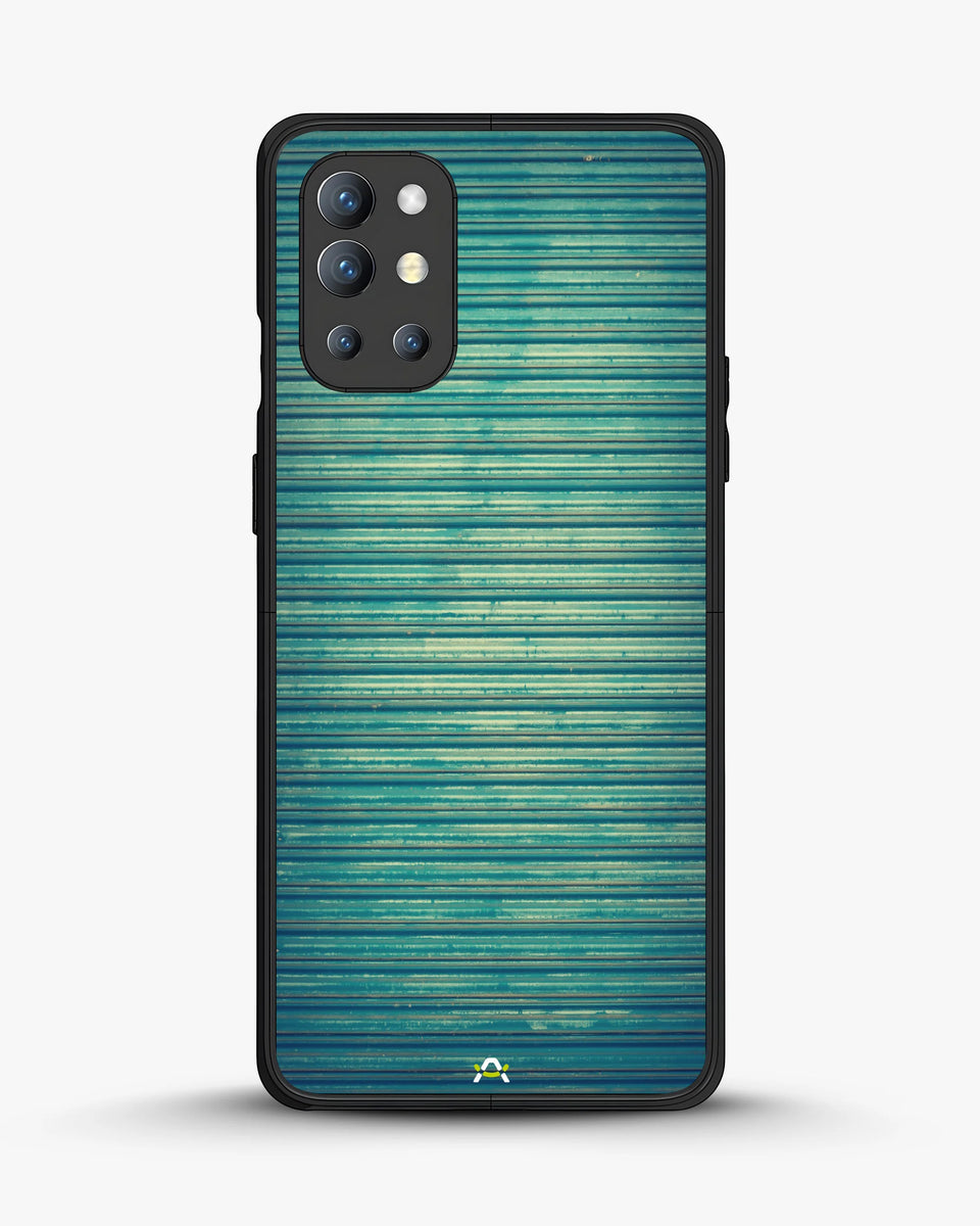 Creslia vintage teal stripes phone case - vintage teal stripes phone case oneplus 9r