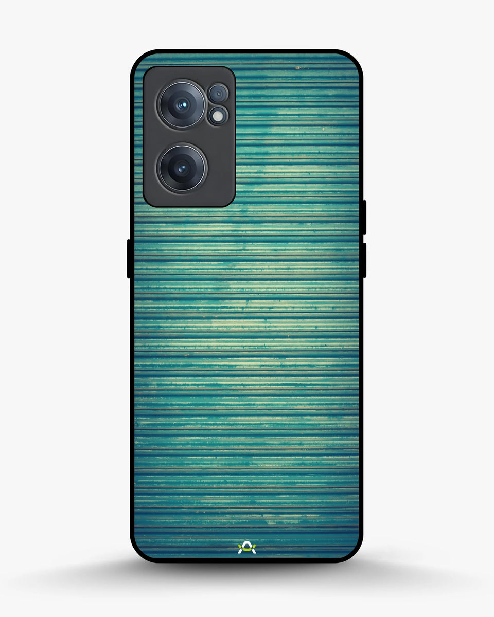 Creslia vintage teal stripes phone case - vintage teal stripes phone case oneplus nord ce2