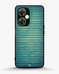 Creslia vintage teal stripes phone case - vintage teal stripes phone case oneplus nord ce3 lite