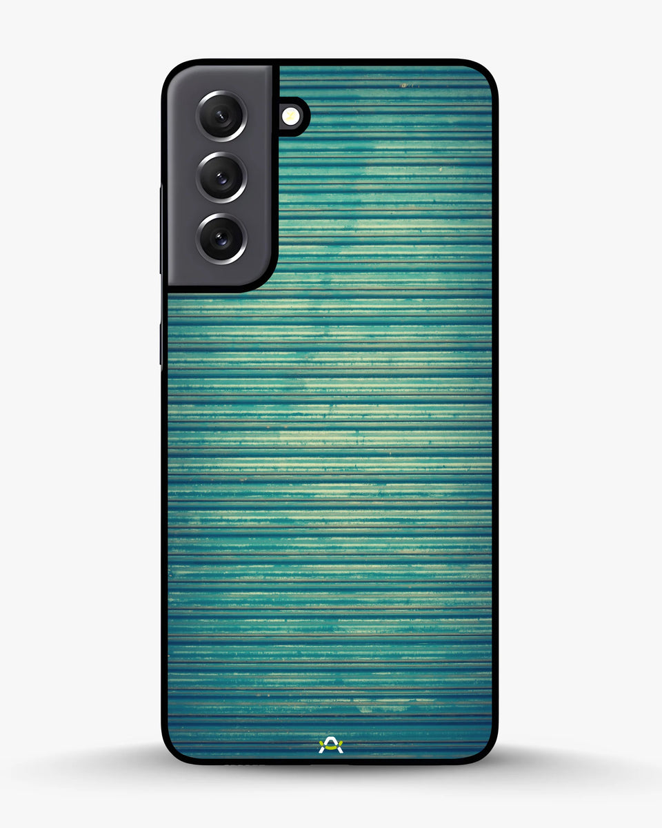 Creslia vintage teal stripes phone case - vintage teal stripes phone case samsung galaxy s22