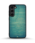 Creslia vintage teal stripes phone case - vintage teal stripes phone case samsung galaxy s23 plus