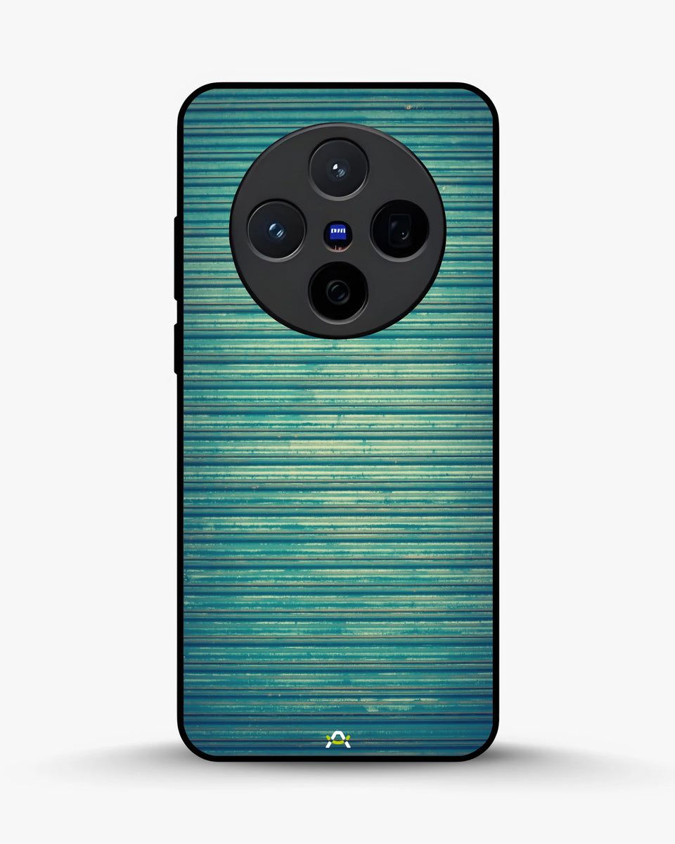 Creslia vintage teal stripes phone case - vintage teal stripes phone case vivo x200