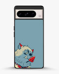 Creslia wolf graphic phone case - wolf graphic phone case google pixel 8 pro