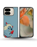 Creslia wolf graphic phone case - wolf graphic phone case google pixel 9 pro fold