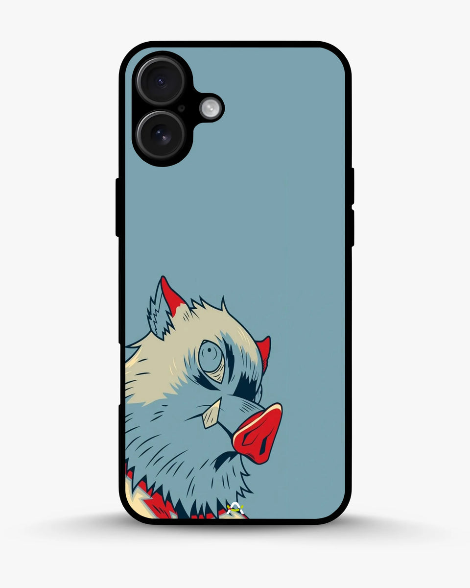 Creslia wolf graphic phone case - wolf graphic phone case iphone 16
