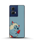 Creslia wolf graphic phone case - wolf graphic phone case motorola edge 2024