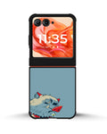 Creslia wolf graphic phone case - wolf graphic phone case motorola razr 2025