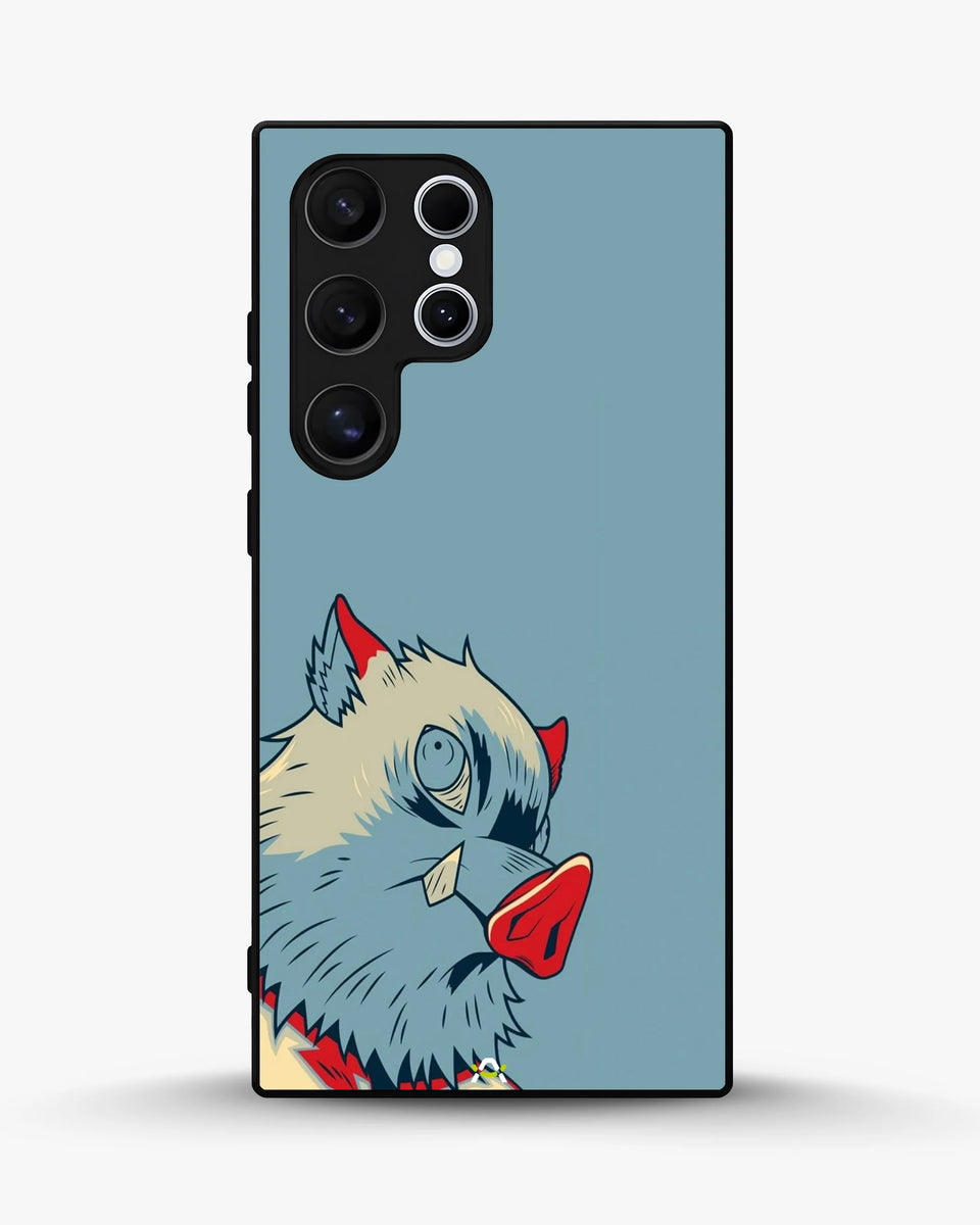 Creslia wolf graphic phone case - wolf graphic phone case samsung galaxy s24 ultra